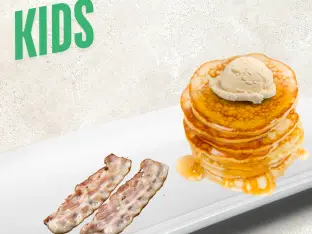 kids favorite pancake with chocolate chips