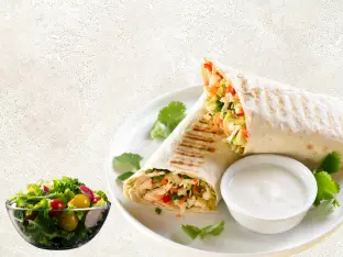 Loaded with protein and veggies power wrap is an energizing perfect meal for you.