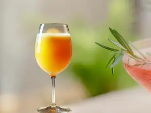 brighten your brunch with mimosa which is a mixture of different flavors