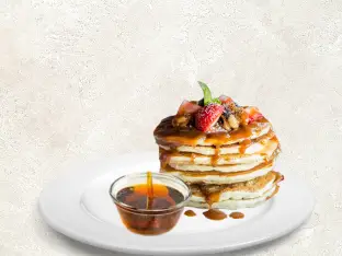 Try fluffy multigrain pancakes at first watch to give a nourishing start to your day